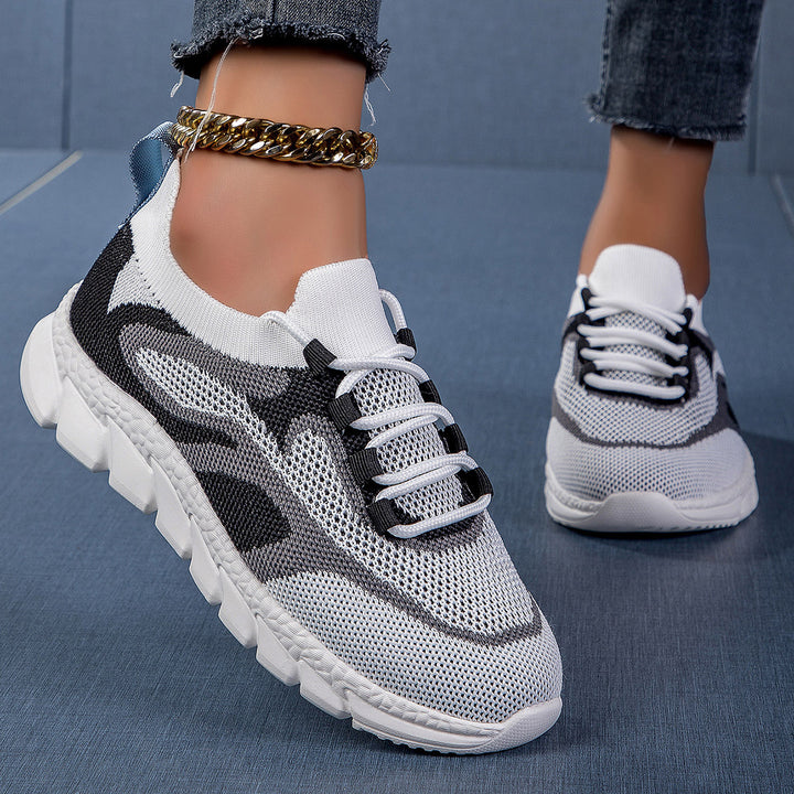 Herrer Letvægts Åndbare Sport Sneakers med Dæmpningsteknologi Stilla