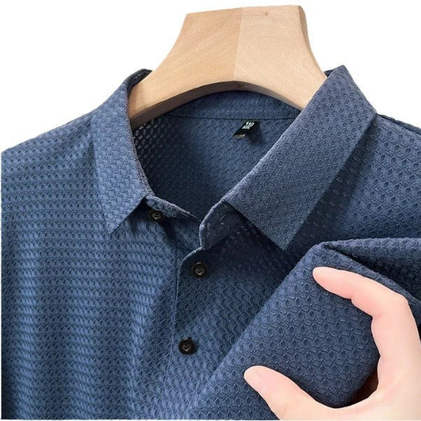 Herrer Poloshirt med høj kvalitets Piqué struktur og åndbare egenskaber Stilla