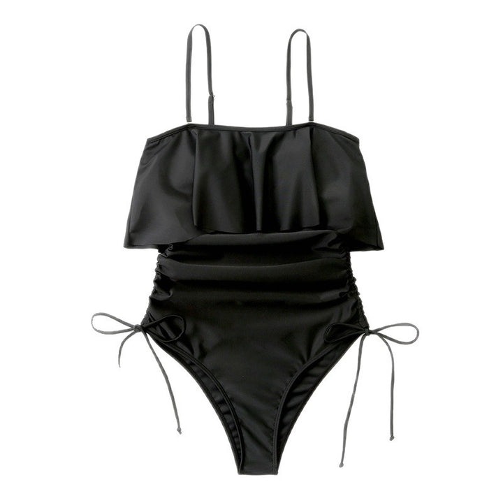 Dame Rüschenschicht-svømmet Tankini sæt Stilla