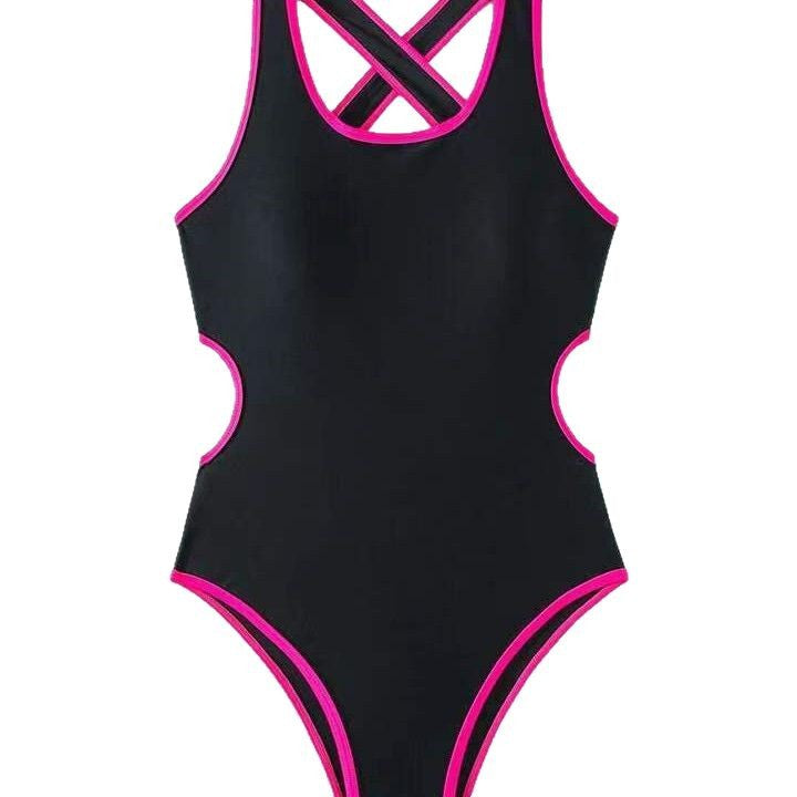 Dame Sporty Cut-Out Éntpiece Badedragt Stilla