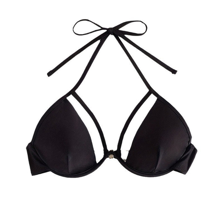 Dame Triangel-Bikini med gennemsigtige indsatser Skovae