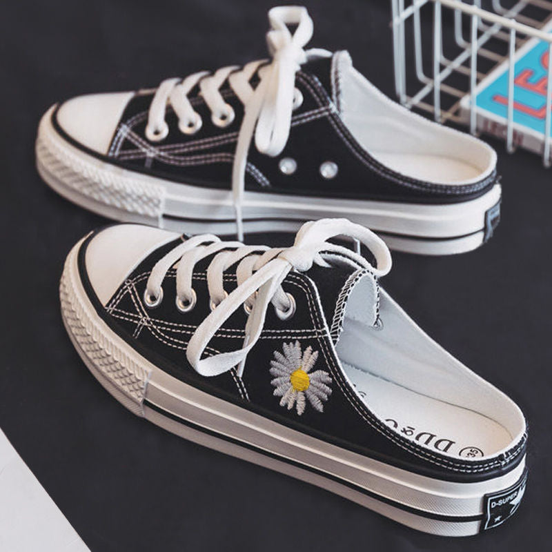 Dame fritids sneakers med åben hæl og afslappet stil Stilla