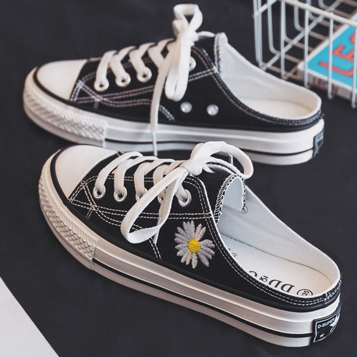 Dame fritids sneakers med åben hæl og afslappet stil Stilla