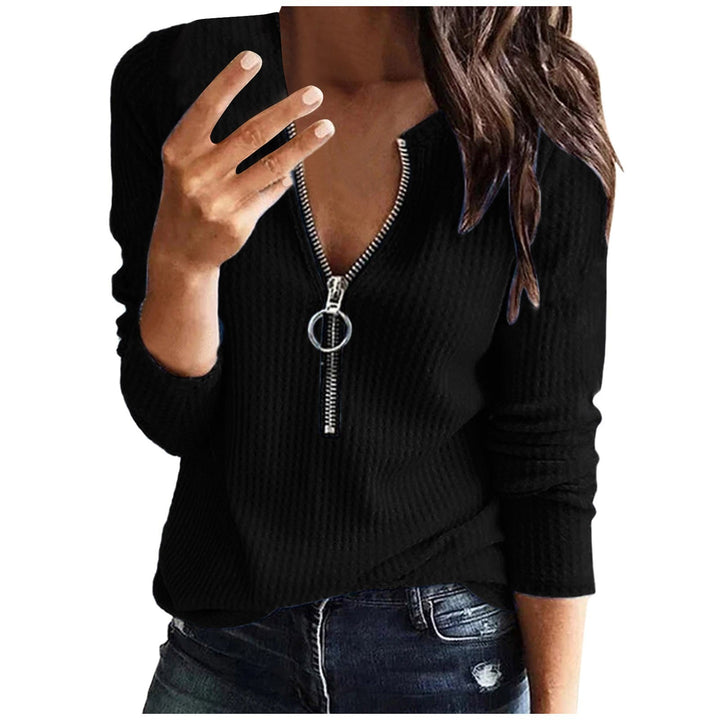 Skovae | Vaffel Strik Zip Top
