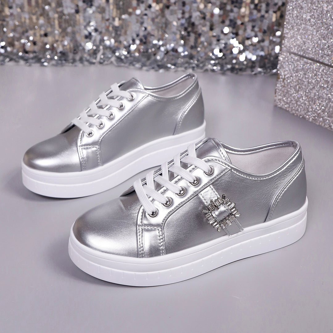 Dame Mode Platform Sneakers Stilla