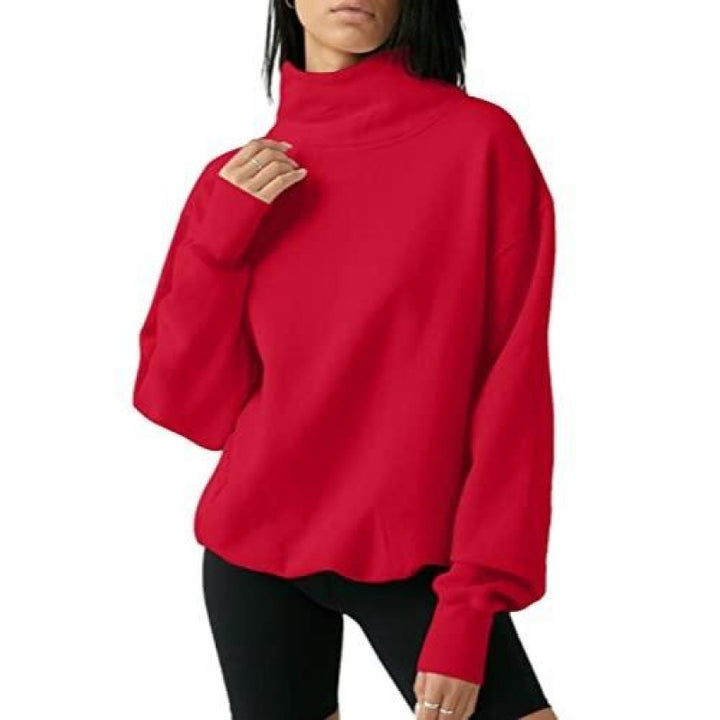 Kvinder Oversized Turtleneck Sweater Stilla
