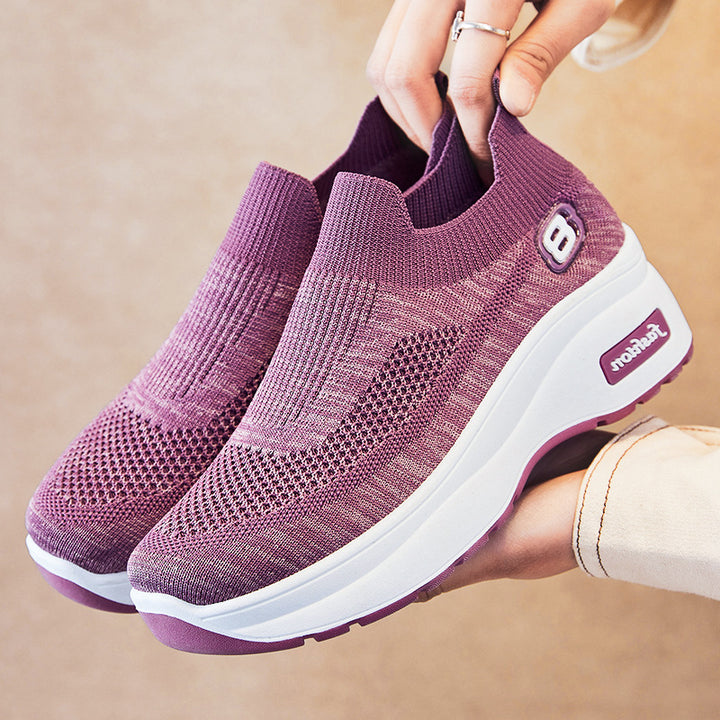 Femme Performance Stretch Slip-On Walking Sneakers Stilla
