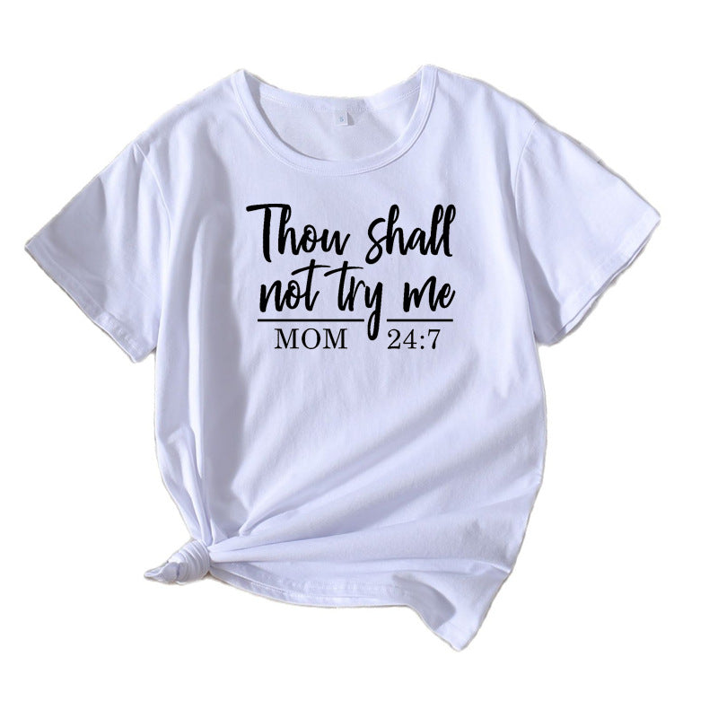 Kvinder Motivationssprog Grafik T-Shirt Stilla