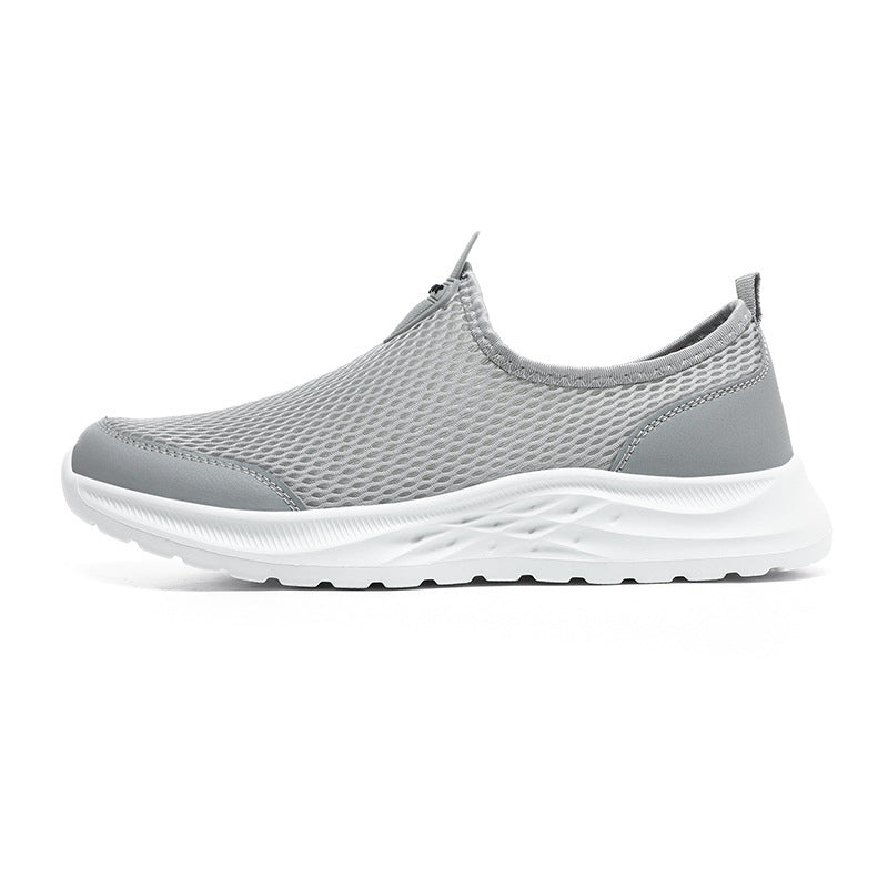 Herre Åndbare Slip-On Sneakers med Adaptivt Letvægtsdesign Skovae