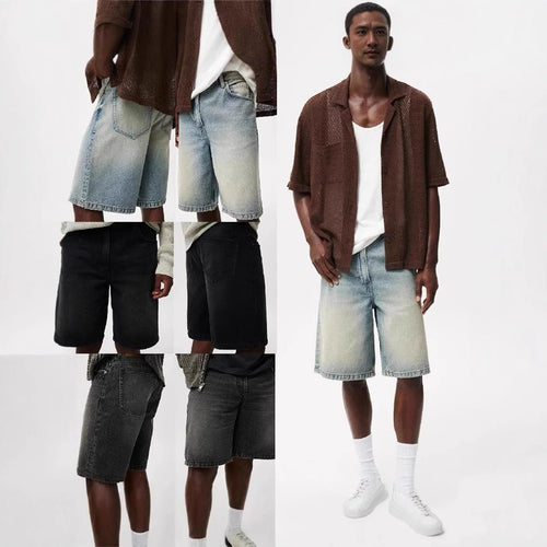 Herre Jeansshorts Stilla