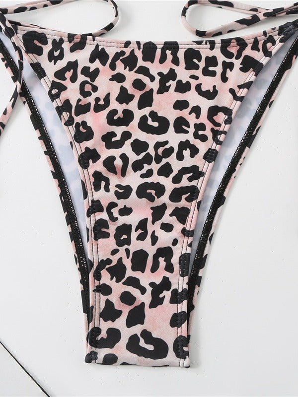 Dame Triangle Top og højt skåret Bottom Bikini Sæt Stilla 1750839642