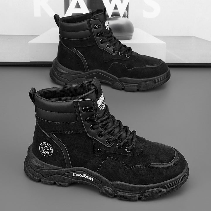 Femme Rugged Utility Snørestøvler Stilla