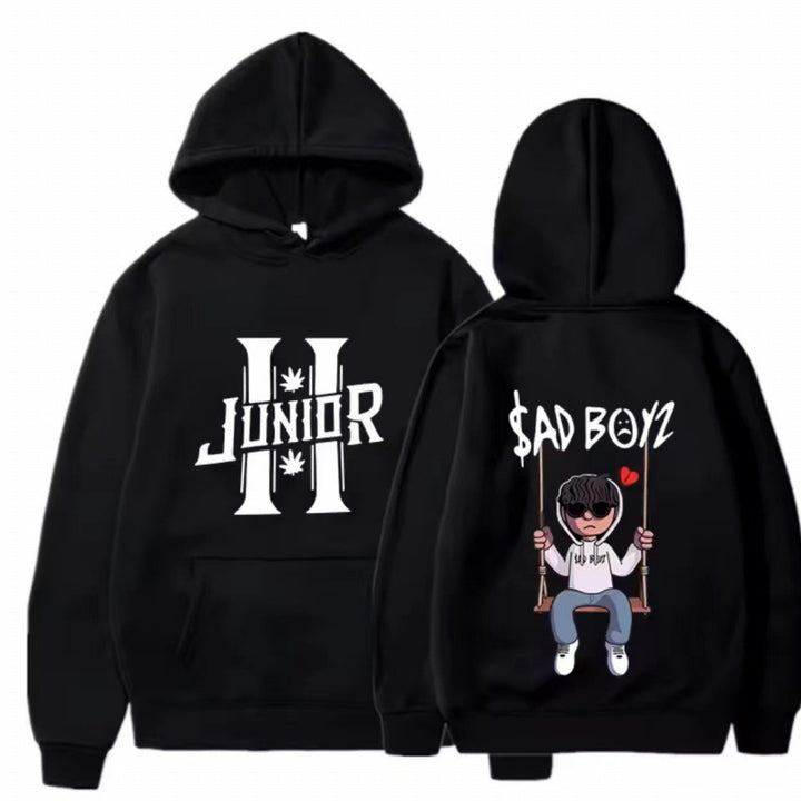KVinders hoodie med unik grafisk design og komfortabel pasform Skovae
