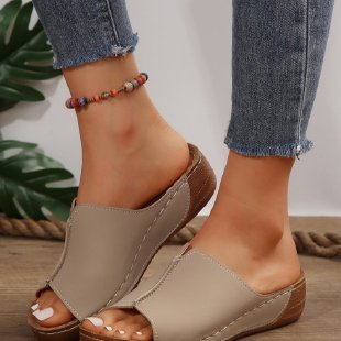 Dame Clogs med blødt fodbart og elegant overmateriale Stilla