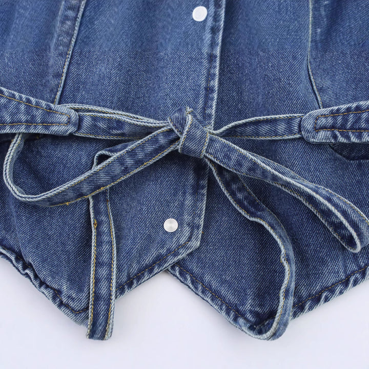 Femme Denim Vest Stilla