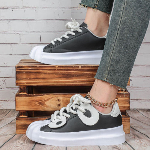 Dame Mode Sneakers med unikke dekorelementer Stilla