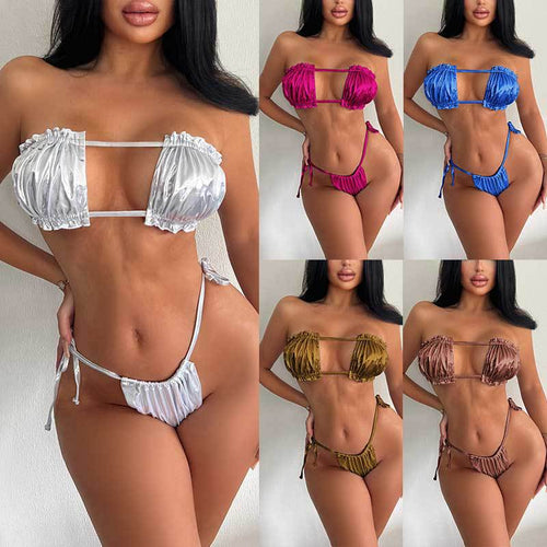 Dame Glamourøst Bikiniset Stilla
