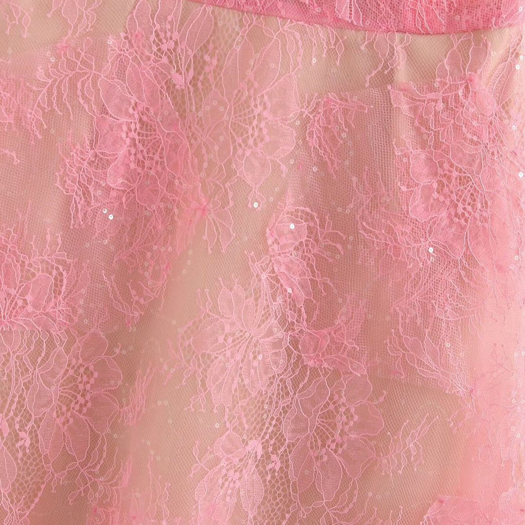 Stilla | Sofistikeret Elegant Forår Ny Maxi Kjole
