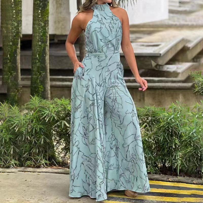 DameElegant Jumpsuit med raffinerede detaljer Skovae