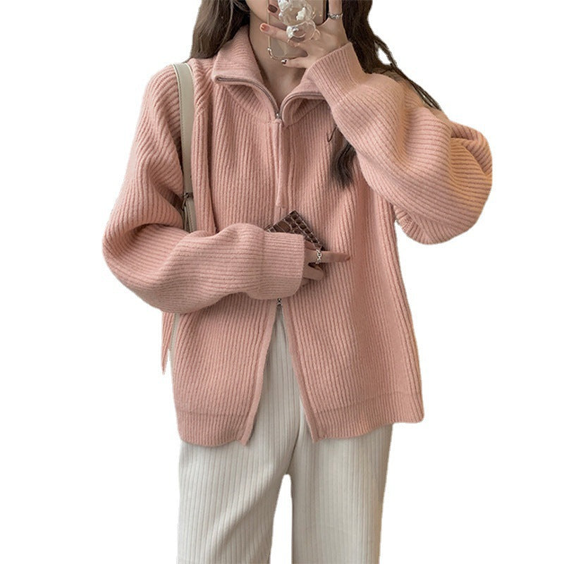 Femme Zip-Up Cardigan Stilla