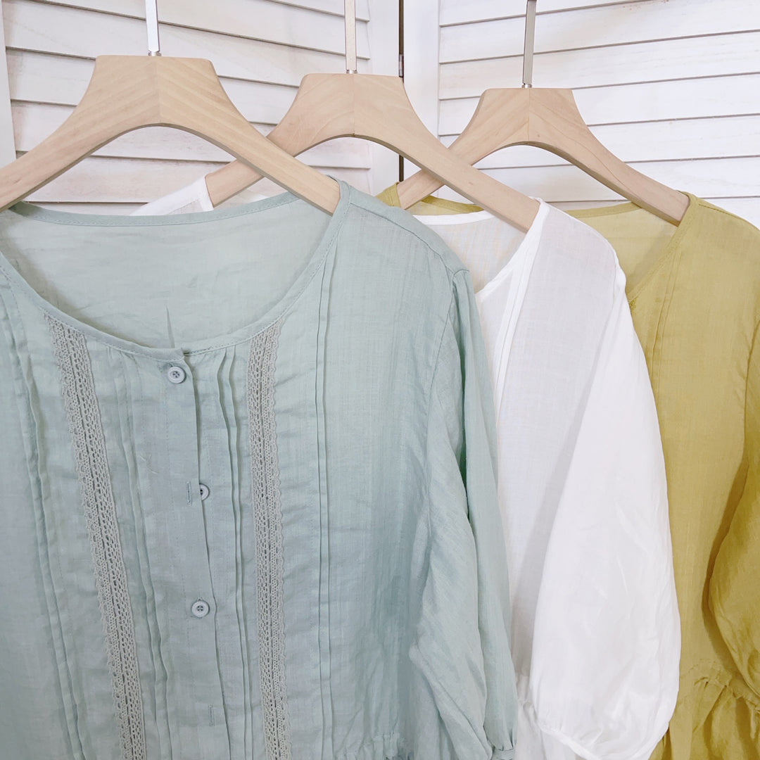 Femme Let Rynketærn Bluse Stilla