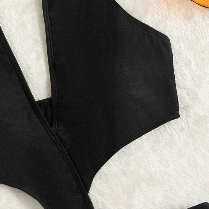 Dame one-piece badedragter med fashionable frynsekjole Skovae