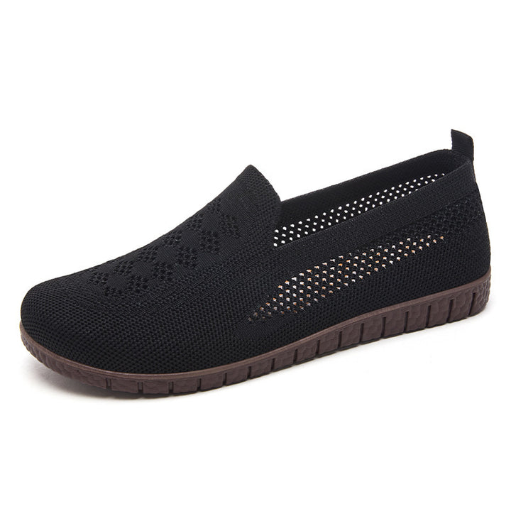 Dame Åndbare Slip-On Sko med fleksibelt design og skridsikker sål Stilla