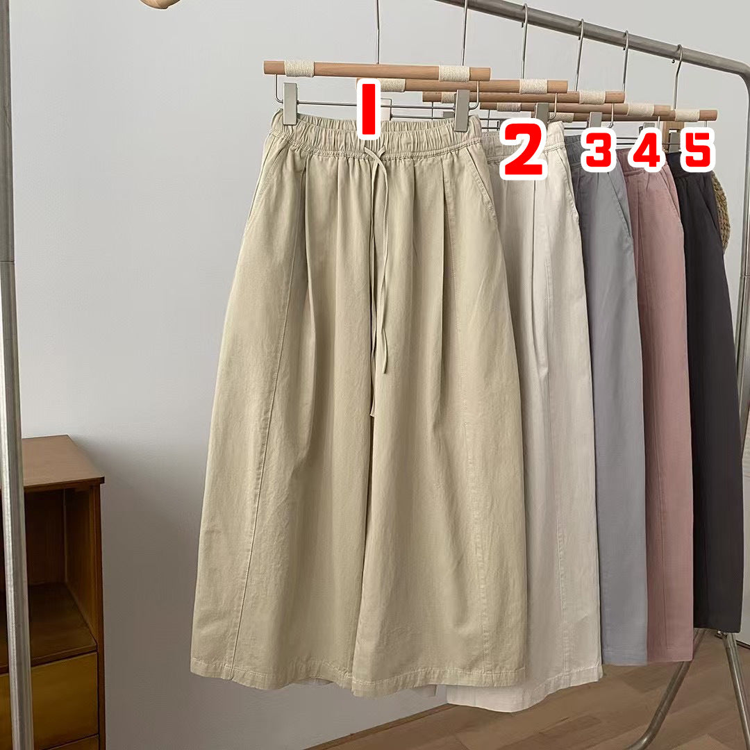 Femme Højtaljede Løse Pasform Culotte-Bukser Stilla