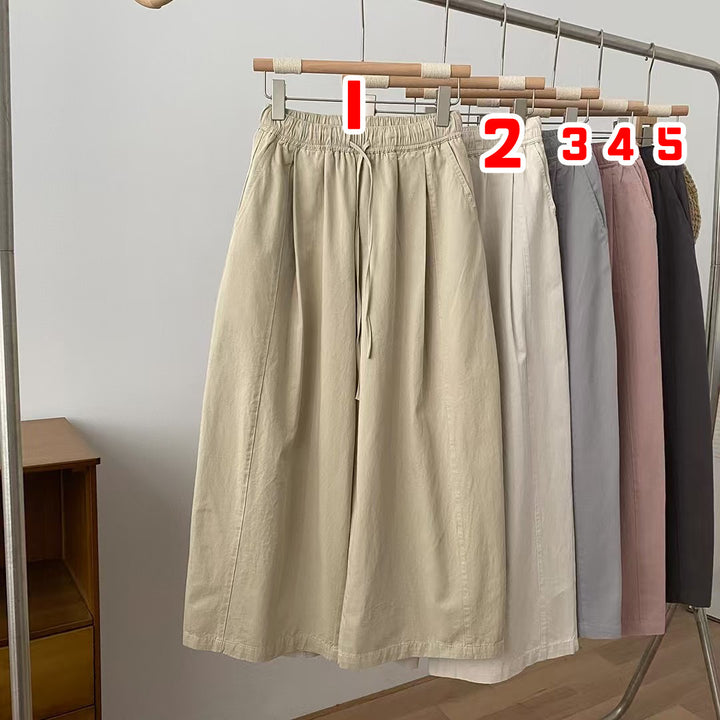 Femme Højtaljede Løse Pasform Culotte-Bukser Stilla