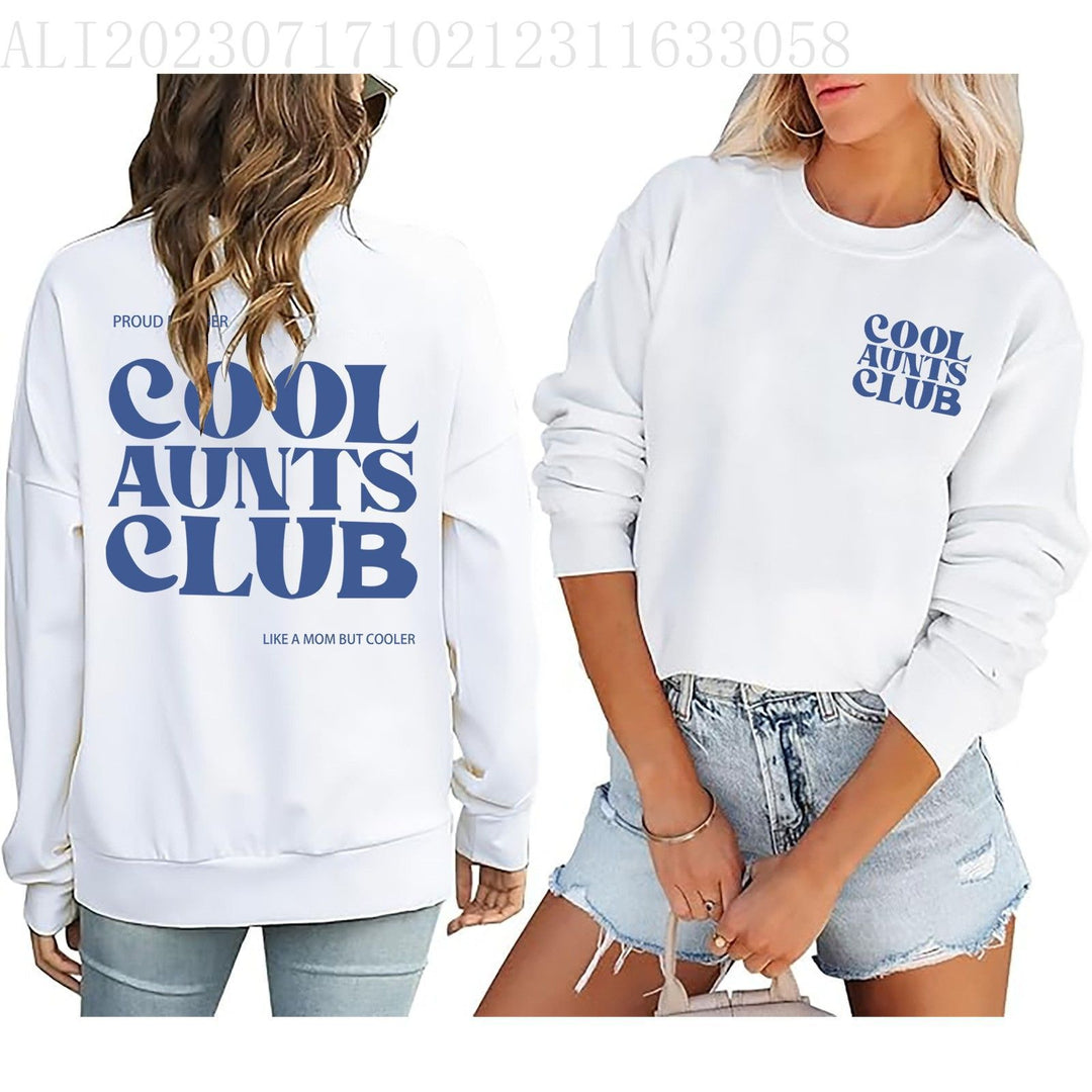 Kvindernes sweatshirts med cool klubmotiv Stilla