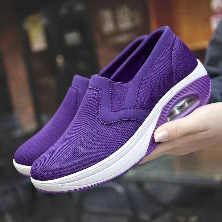 Dame Slip-On Sneakers med luftpolstring og åndbart overmateriale Stilla