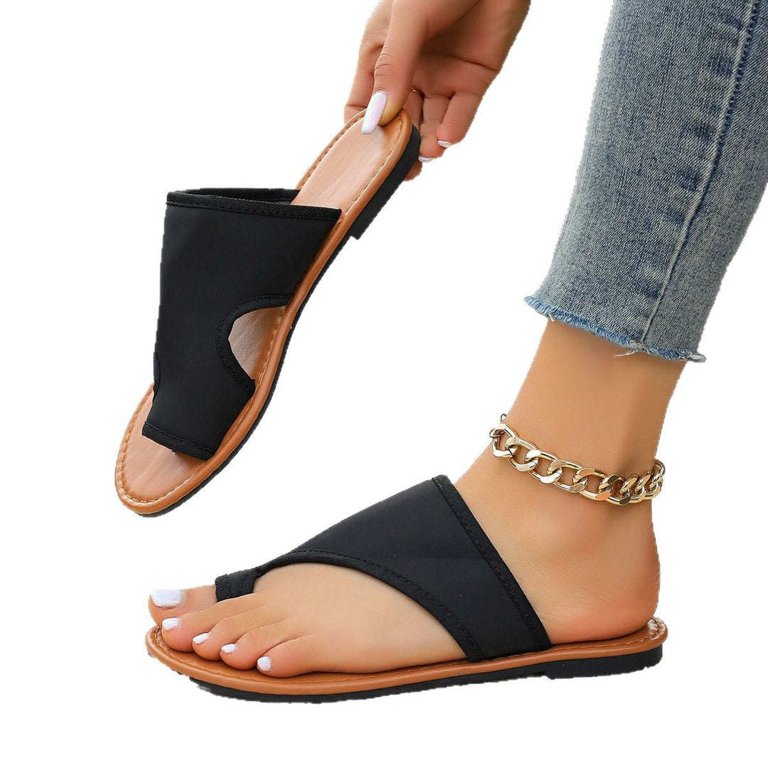 Dame flip-flops med komfortabelt fodseng og modebevidst design Stilla