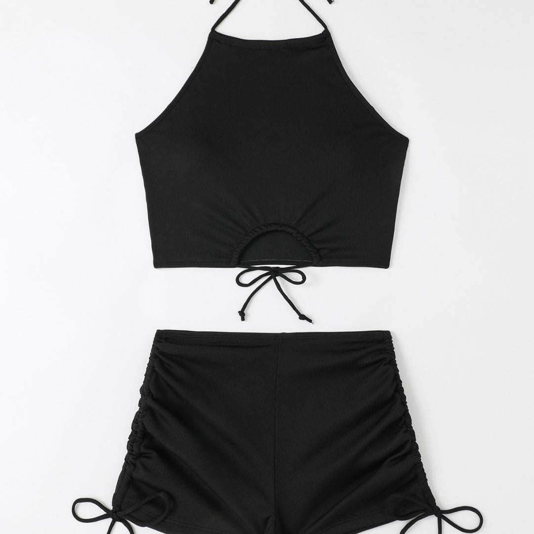 Dame sport-bikini-sæt med fleksibel snøring og afslappet snit Stilla