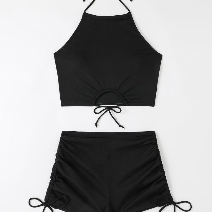 Dame sport-bikini-sæt med fleksibel snøring og afslappet snit Stilla