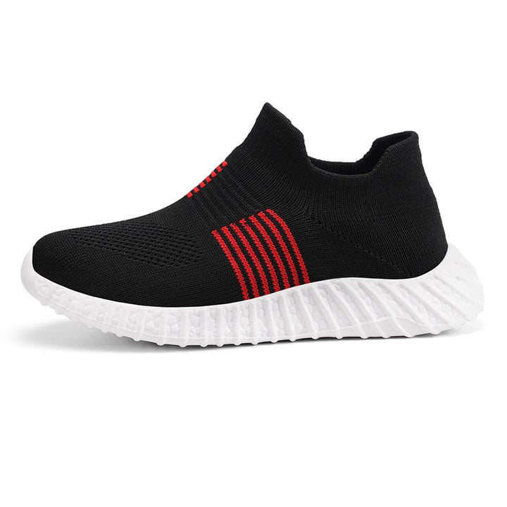 Herrer Slip-On Striksport Sneakers Stilla