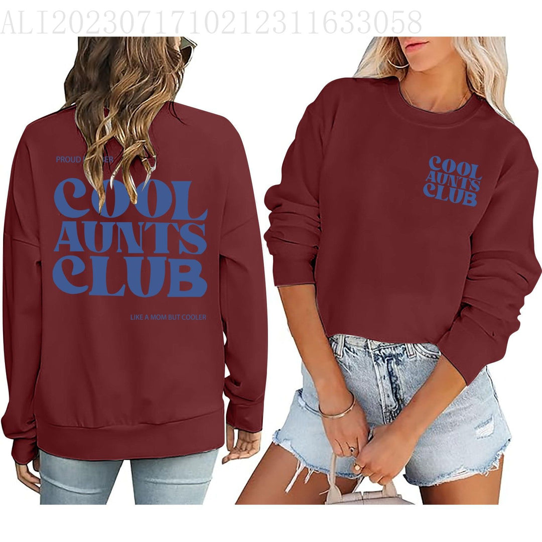 Kvindernes sweatshirts med cool klubmotiv Stilla