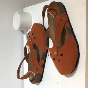 Dame komfortable Pantoletten med luftig skæring og ergonomisk fodseng Stilla