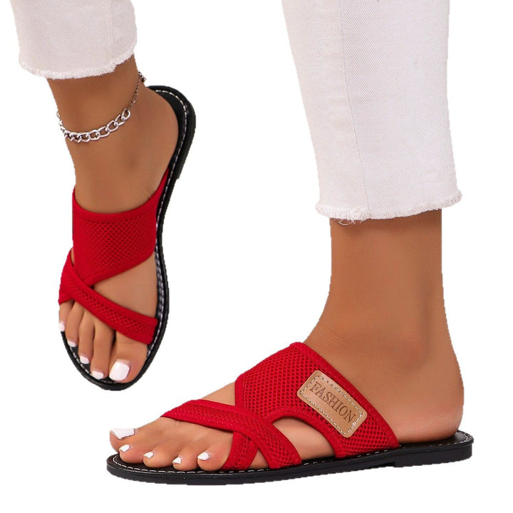 Dame Komfortable Mesh-Sandaler med skridsikker sål og anatomisk fodseng Stilla