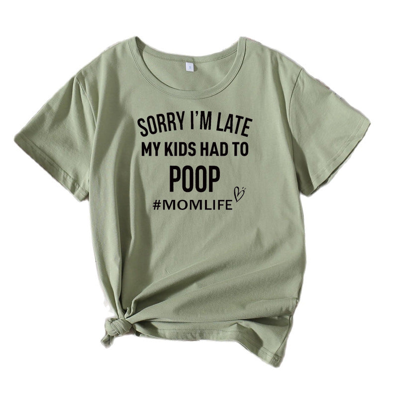 Kvinder Fritids Mama Humor T-Shirt Stilla