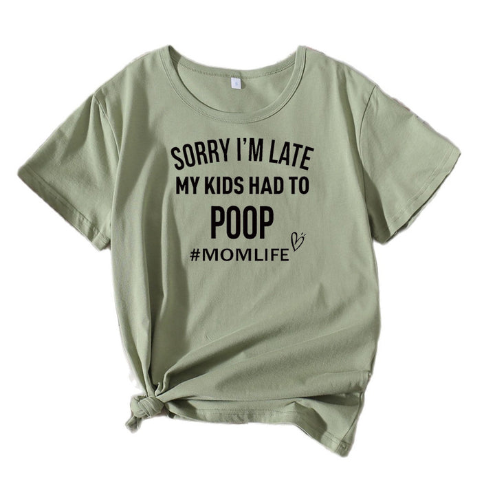 Kvinder Fritids Mama Humor T-Shirt Stilla