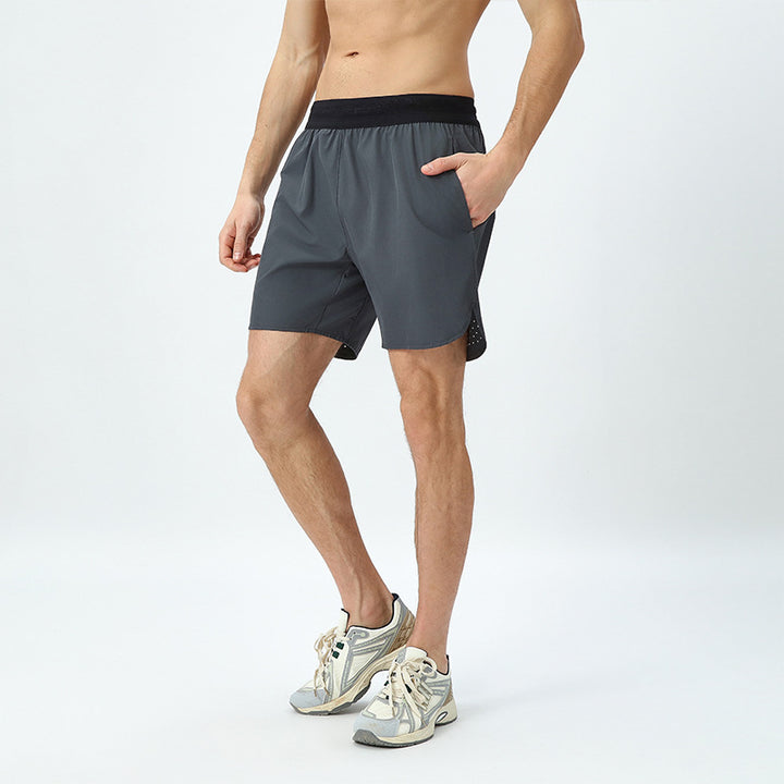 Herre sporty løbeshorts med praktisk indvendig lomme og elastisk talje Stilla