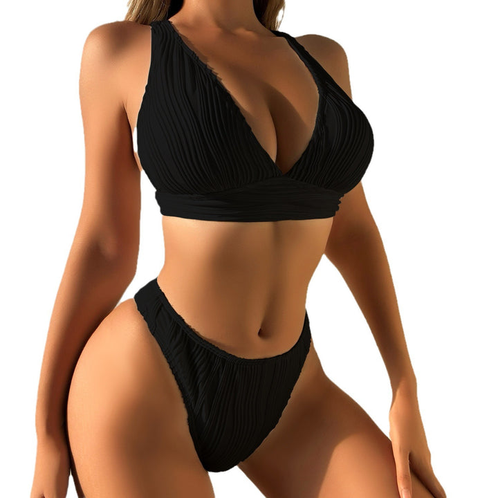 Dame Raffineret Triangel-Bikini-Sæt Skovae