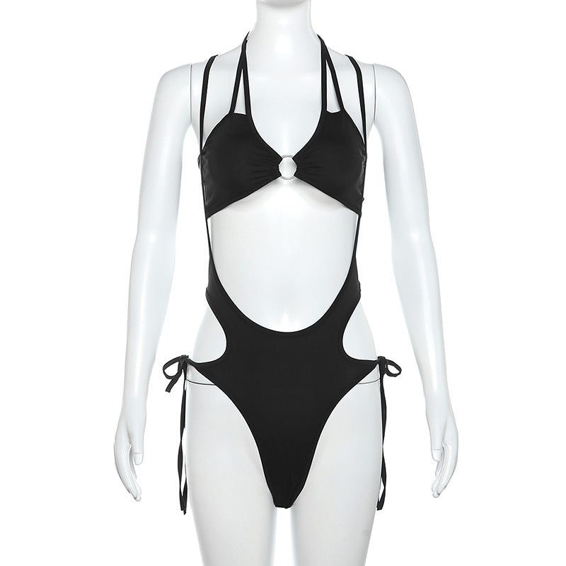 Dame Sexy Cut-Out Badedragt Stilla
