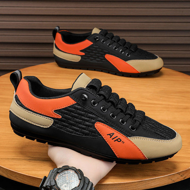 Herre Sporty Fletmønster Sneakers Stilla