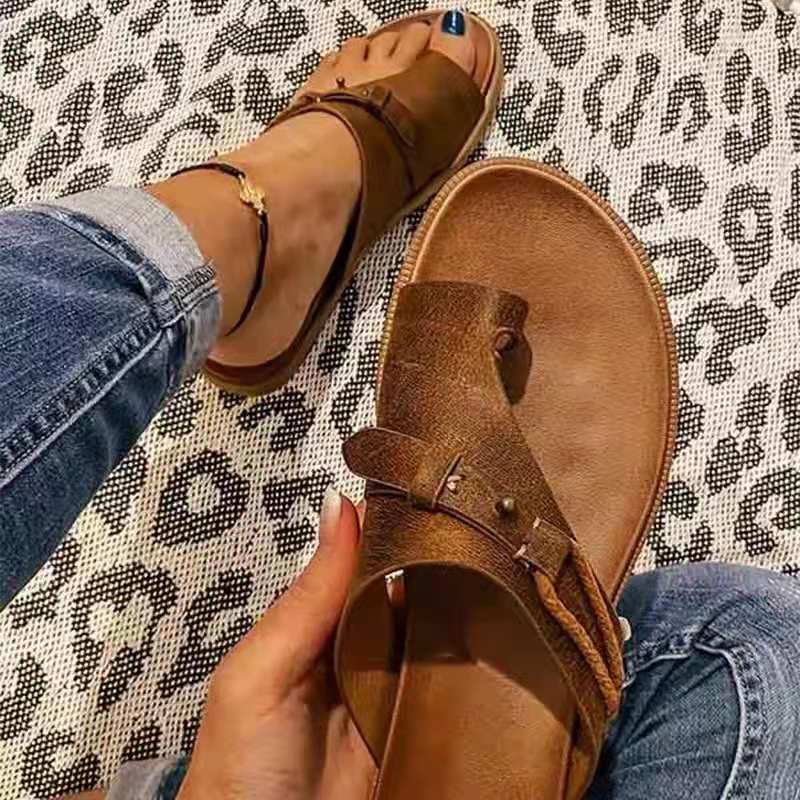 Dame modische fodbed-sandaler Stilla