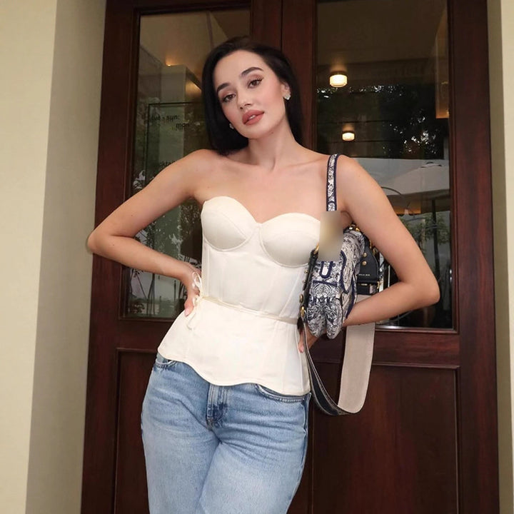 Dame Corsage top Stilla