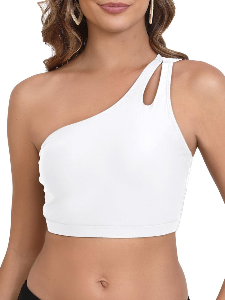 Dame Sporty Cropped Top Skovae