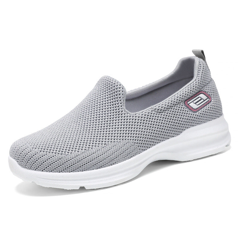 Dame Åndbare Slip-on Sneakers med fleksibel netstruktur og skridsikker sål Stilla