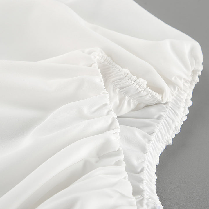 Dame afslappet tulle-nederdel med elastisk talje og voluminøs snit Stilla