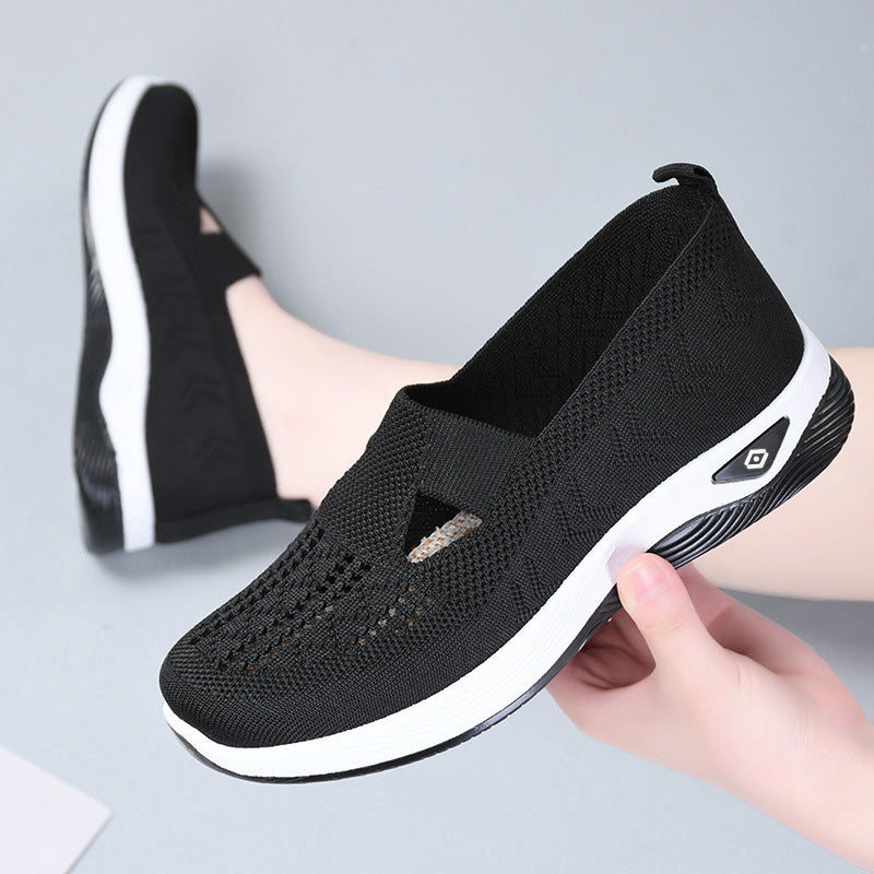 Femme Letvægts Åndbar Slip-on Performance Sneakers med Fleksibel Såle Stilla